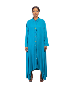 Rock and Roll Painted Shirt Dress