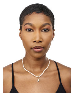  Shell Rice Pearl Pendant Necklace